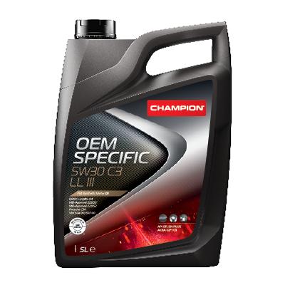 Ulei de motor sintetic Champion OEM SPECIFIC 5W30 C3 LL III, 5 litri